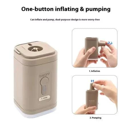 Mead's Supply & Equipment Outfitters limited Camping Accessories Multifunctional Electric Air Pump Portable Inflator For Tyres Mattresses Sports Gear Multifunctional Electric Air Pump Portable Inflator