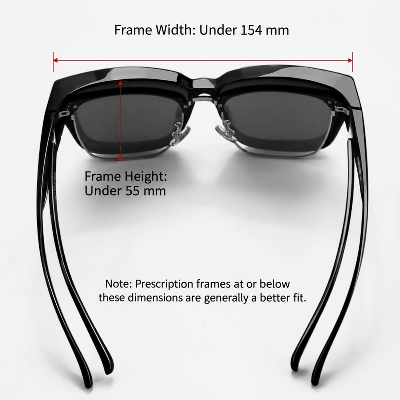 ECOTREK Sunglasses ECOTREK Unisex Fit Over Sunglasses – UV380 Over-Glasses Shades  LX22-11 ECOTREK Unisex Fit Over Sunglasses – UV380 Over-Glasses Shades  LX22-11