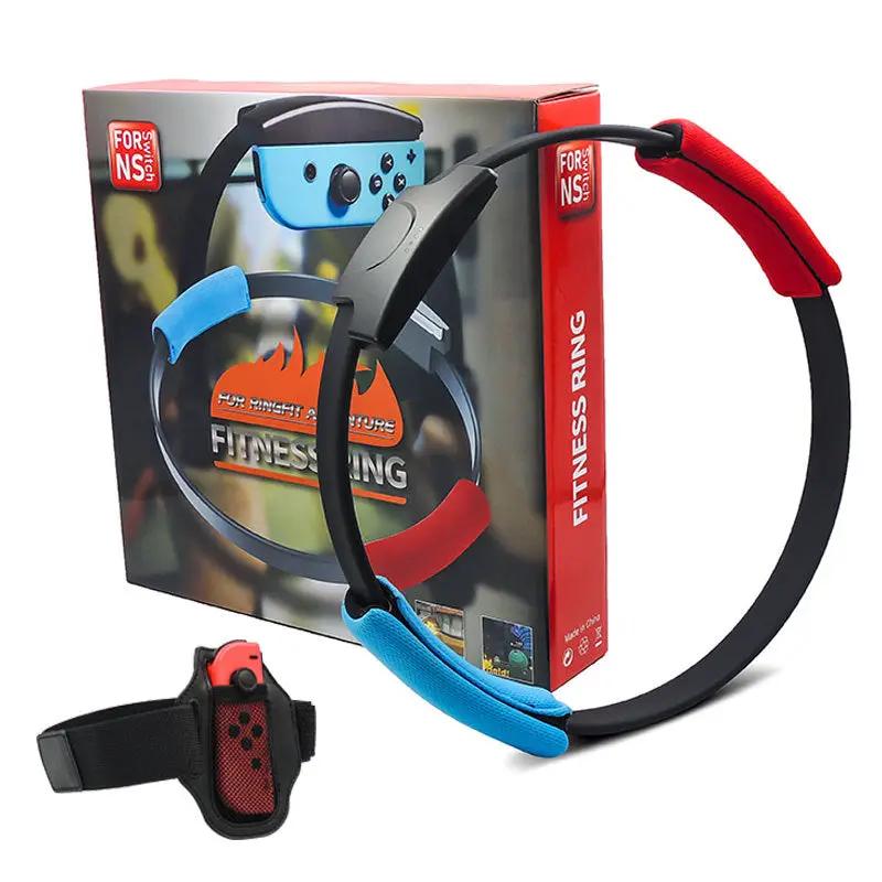 (NO GAME) For Nintendo Switch NS Adventure Fitness Ring Healthy Exercise Ring-Con&Leg Strap by salelink.co.nz