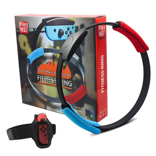(NO GAME) For Nintendo Switch NS Adventure Fitness Ring Healthy Exercise Ring-Con&Leg Strap by salelink.co.nz