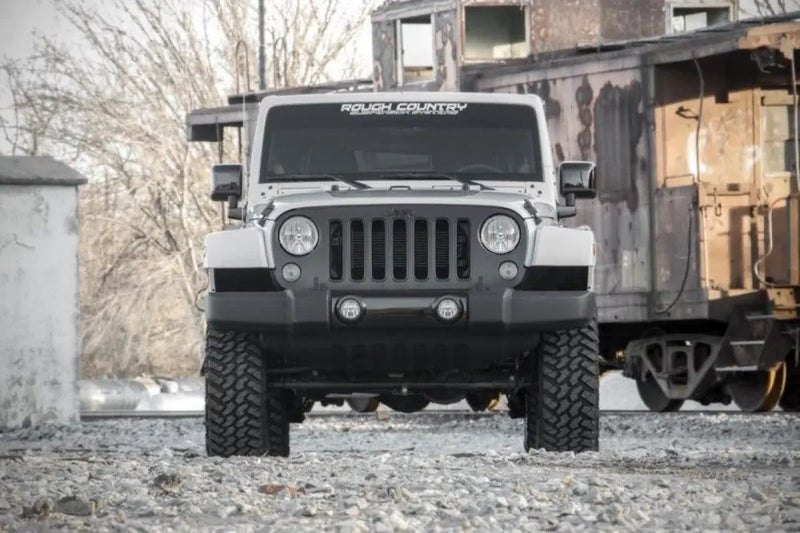 2.5 Inch Suspension Lift Kit 4-Door Jeep Wrangler JK 2WD/4WD (2007-2018) by Magwarehouse.com