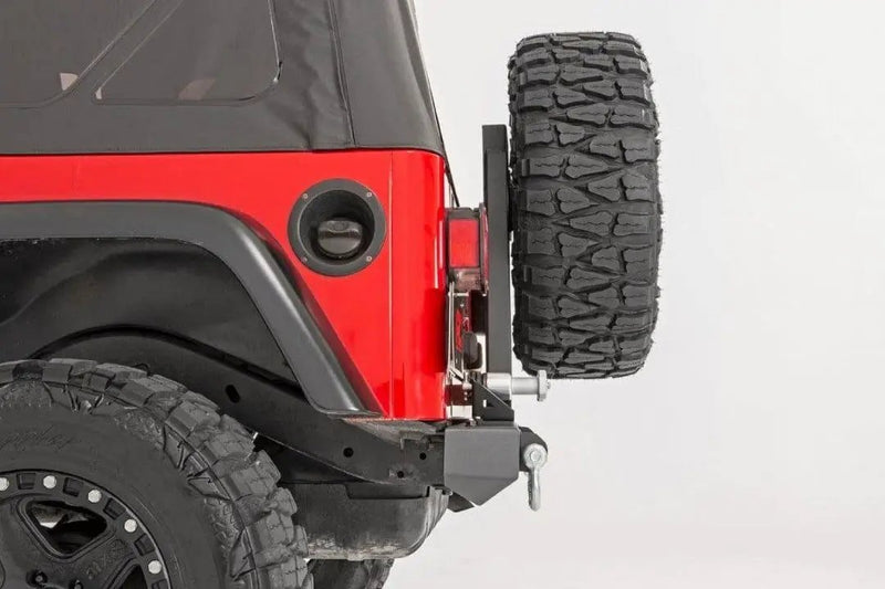 Rear Bumper Tire Carrier Jeep Wrangler TJ (97-06)/Wrangler Unlimited (04-06) by Magwarehouse.com