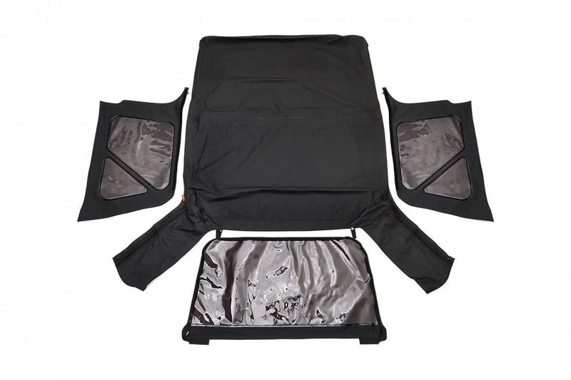 Soft Top 2-Door Full Steel Doors Jeep Wrangler TJ (97-06) by Magwarehouse.com