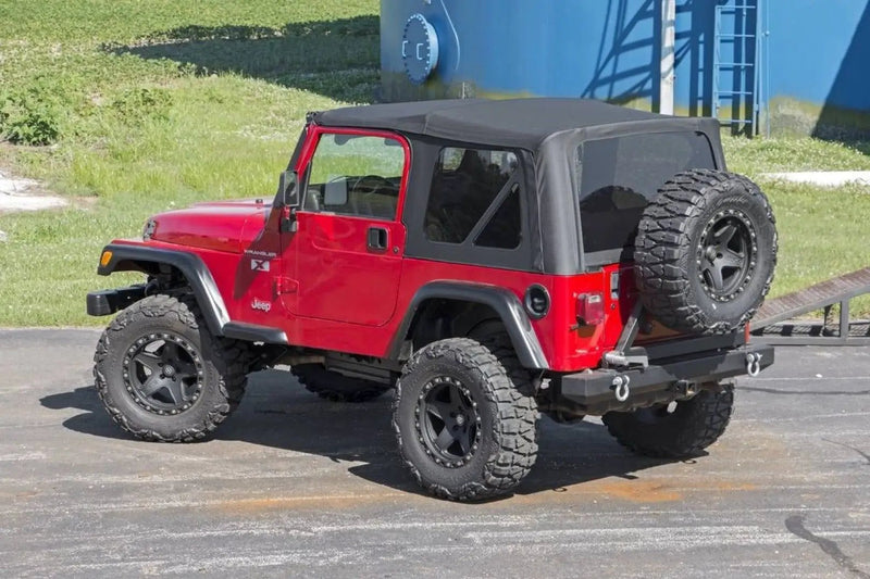 Soft Top 2-Door Full Steel Doors Jeep Wrangler TJ (97-06) by Magwarehouse.com