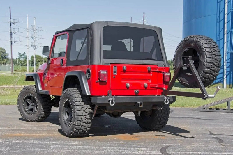 Soft Top 2-Door Full Steel Doors Jeep Wrangler TJ (97-06) by Magwarehouse.com