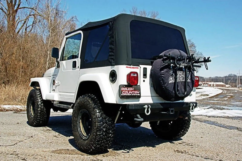 Soft Top 2-Door Full Steel Doors Jeep Wrangler TJ (97-06) by Magwarehouse.com