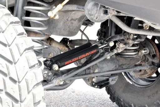 Dual Steering Stabilizer 2.5-6.5 Inch Lift Jeep Comanche MJ/Wrangler TJ/Wrangler Unlimited by Magwarehouse.com