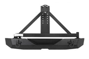 Rear Bumper Rock Crawler Tire Carrier Jeep Wrangler JK/Wrangler Unlimited (07-18) by Magwarehouse.com