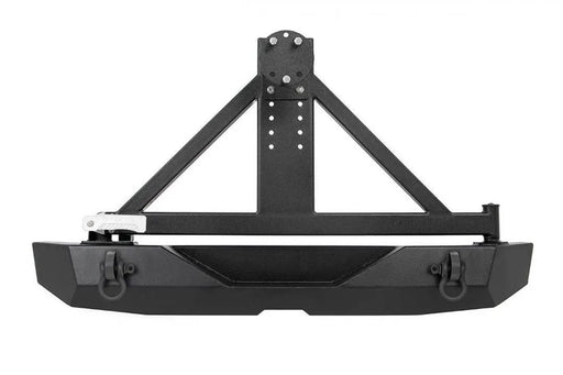 Rear Bumper Rock Crawler Tire Carrier Jeep Wrangler JK/Wrangler Unlimited (07-18) by Magwarehouse.com