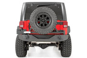 Rear Bumper Rock Crawler Tire Carrier Jeep Wrangler JK/Wrangler Unlimited (07-18) by Magwarehouse.com
