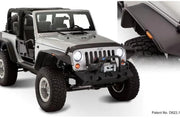 Magwarehouse.com Fender Flare 2007–2018 Jeep Wrangler JK Flat Style Fender Flares – Matte Black 2007–2018 Jeep Wrangler JK Flat Style Fender Flares – Matte Black