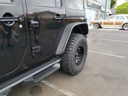 Magwarehouse.com Fender Flare 2007–2018 Jeep Wrangler JK Flat Style Fender Flares – Matte Black 2007–2018 Jeep Wrangler JK Flat Style Fender Flares – Matte Black