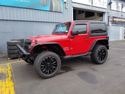 Magwarehouse.com Fender Flare 2007–2018 Jeep Wrangler JK Flat Style Fender Flares – Matte Black 2007–2018 Jeep Wrangler JK Flat Style Fender Flares – Matte Black