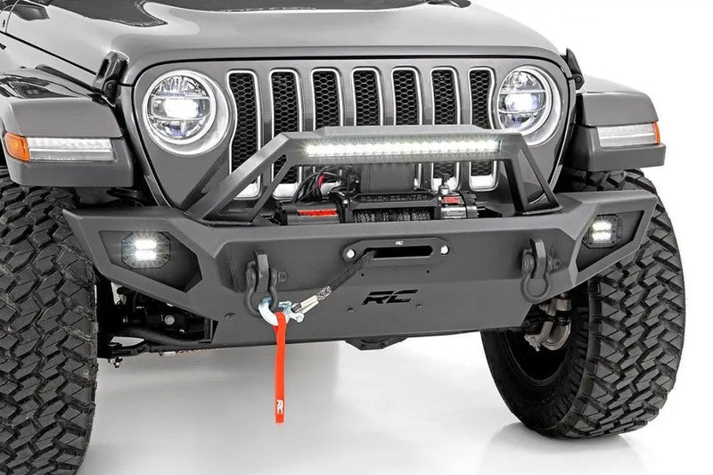 Front Winch Bumper Jeep Gladiator JT/Wrangler JK & JL/Wrangler Unlimited by Magwarehouse.com