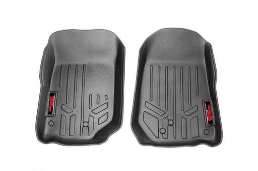 Floor Mats 4 Door Jeep Wrangler Unlimited 4WD (2014-2018) by Magwarehouse.com