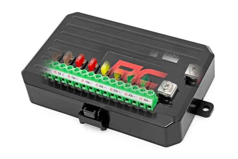 Bluetooth 8 Gang Switch Panel RGB Backlit Buttons Multifunction Modes by Magwarehouse.com