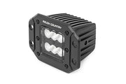 Black Series LED Light Pair 2-inch Square Flush Mount by Magwarehouse.com