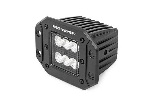 Black Series LED Light Pair 2-inch Square Flush Mount by Magwarehouse.com
