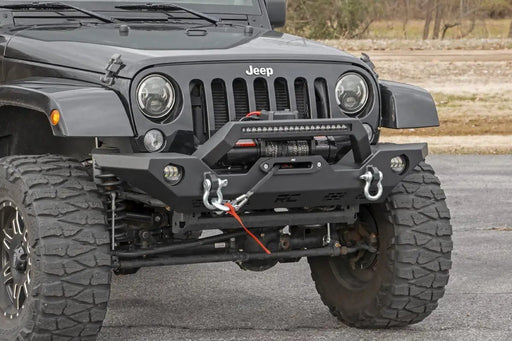 Front Bumper Sport OE Fog Jeep Gladiator JT/Wrangler JK & JL/Wrangler Unlimited 4WD by Magwarehouse.com