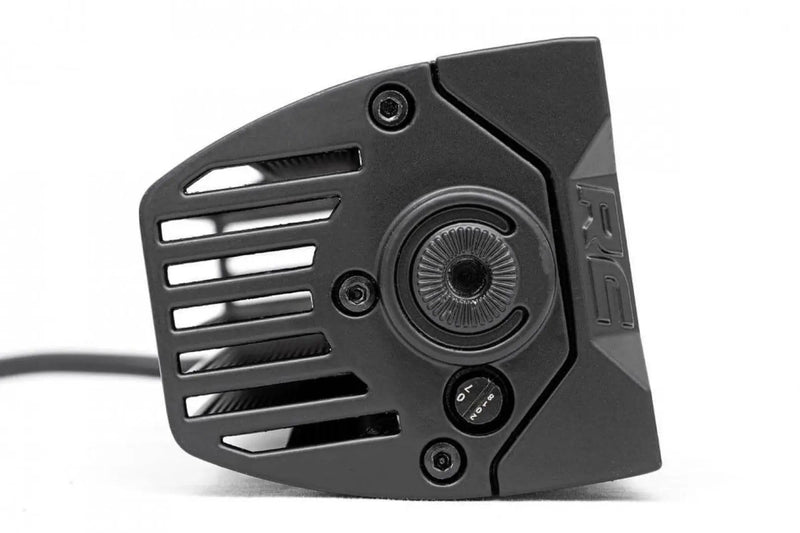 2 Inch Cube Black Series LED Light Pods Spot Amber DRL by Magwarehouse.com