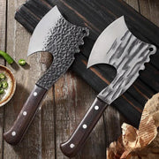 Household Multifunctional Hand-forged Bone Chopping Knife Black Dot Axe 4Cr13 Steel by China Dropship
