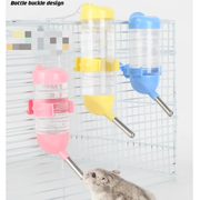 3pcs*80ml Pet Hamster Drinking Leak Proof Water Bottle Kettle Guinea Pig - YELLOW by dealonline.co.nz