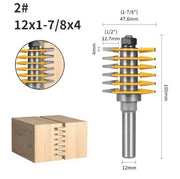 12mm Shank Finger Joint Router Bit Woodworking Cutter by salelink.co.nz