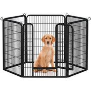 Foldable Metal Pet Playpen by Yaheetech