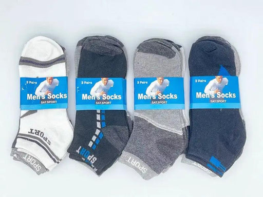(12 Pairs) Brand New Ankle Socks - M7-10 / W8-11 by dealonline.co.nz