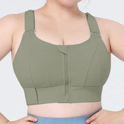 Mead's Supply & Equipment Outfitters limited Sports Bras High-Impact Women's Sports Bra with Front Zipper High-Impact Women's Sports Bra with Front Zipper