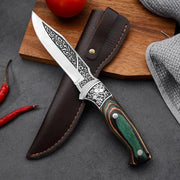 Stainless Steel Portable Portable Handle Meat Kitchen Knife Green No 7 Knife by China Dropship