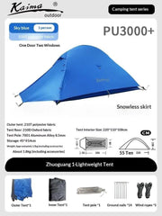Mead's Supply & Equipment Outfitters limited Tents Ultralight Hiking Tent — 1–2 Person Camping Shelter Ultralight Hiking Tent — 1–2 Person Camping Shelter