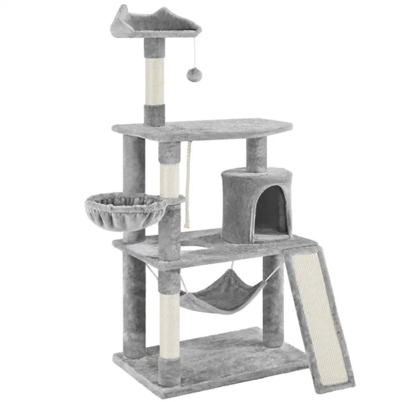 Deluxe Multi Level Cat Tree Cat Tower by Yaheetech