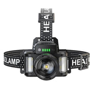 LED Headlamp Rechargeable Headlight Camping Lamp Outdoor Head Torch FishingLight by China Dropship