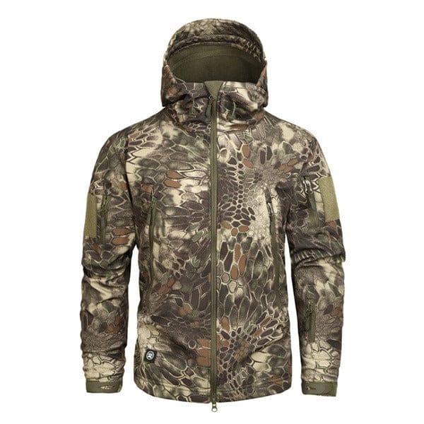 Mead's Supply & Equipment Outfitters limited Digital Camo Waterproof Mountaineering Jacket Windproof Breathable Unisex Digital Camo Waterproof Mountaineering Jacket
