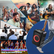 Action Outdoors Limited Portable Wireless Party Speaker with LED Light and Mics Portable Wireless Party Speaker with LED Light and Mics