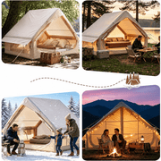 ECOTREK Inflatable Camping Tent Inflatable Cabin Waterproof Camping Tent – 6.3 m² QLY91522 Inflatable Cabin Waterproof Camping Tent – 6.3 m² QLY91522