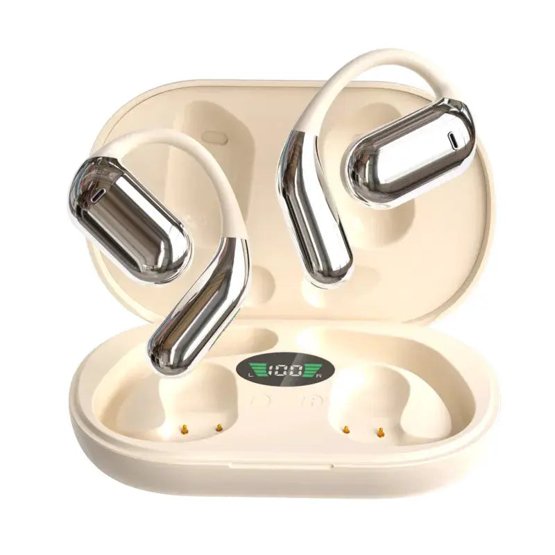 Mead's Supply & Equipment Outfitters limited Bluetooth Headset LED Display Bluetooth Headset – Q16 & Q16 Pro Wireless Ear Hook LED Display Bluetooth Headset – Q16 & Q16 Pro Wireless Ear Hook