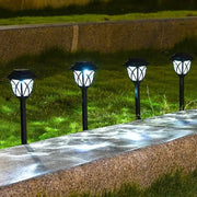 Habicare Solar LED Waterproof Pathway Lights (1–10 Pack) Solar LED Waterproof Pathway Lights (1–10 Pack)