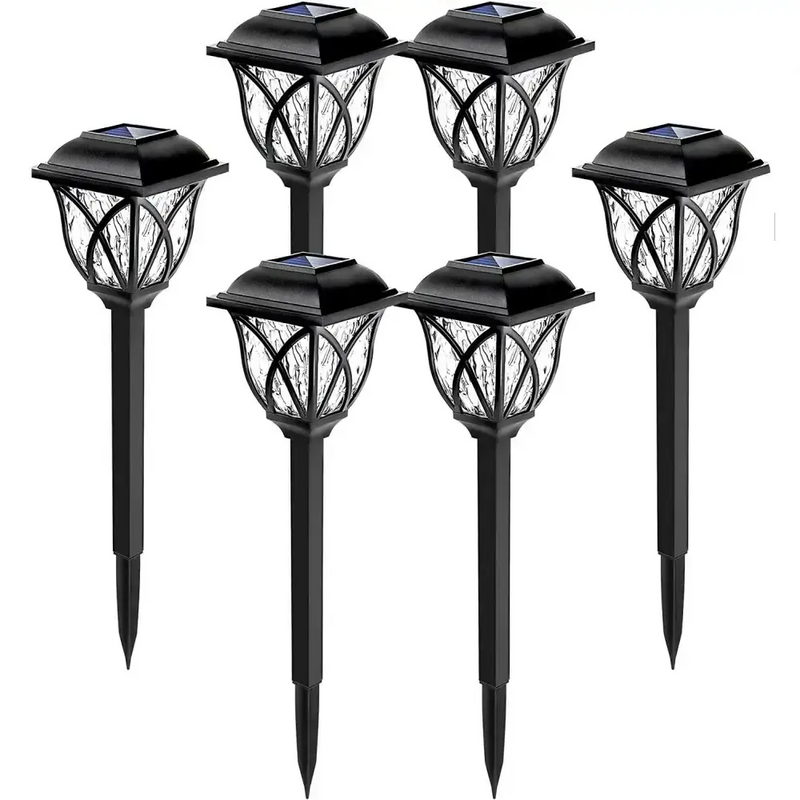 Habicare Solar LED Waterproof Pathway Lights (1–10 Pack) Solar LED Waterproof Pathway Lights (1–10 Pack)