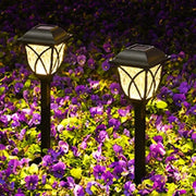Habicare Solar LED Waterproof Pathway Lights (1–10 Pack) Solar LED Waterproof Pathway Lights (1–10 Pack)