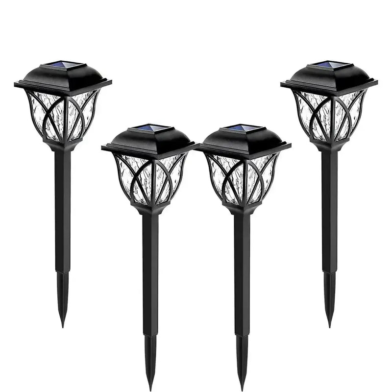 Habicare Solar LED Waterproof Pathway Lights (1–10 Pack) Solar LED Waterproof Pathway Lights (1–10 Pack)