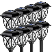 Habicare Solar LED Waterproof Pathway Lights (1–10 Pack) Solar LED Waterproof Pathway Lights (1–10 Pack)
