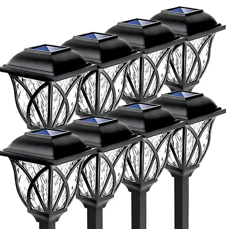 Habicare Solar LED Waterproof Pathway Lights (1–10 Pack) Solar LED Waterproof Pathway Lights (1–10 Pack)