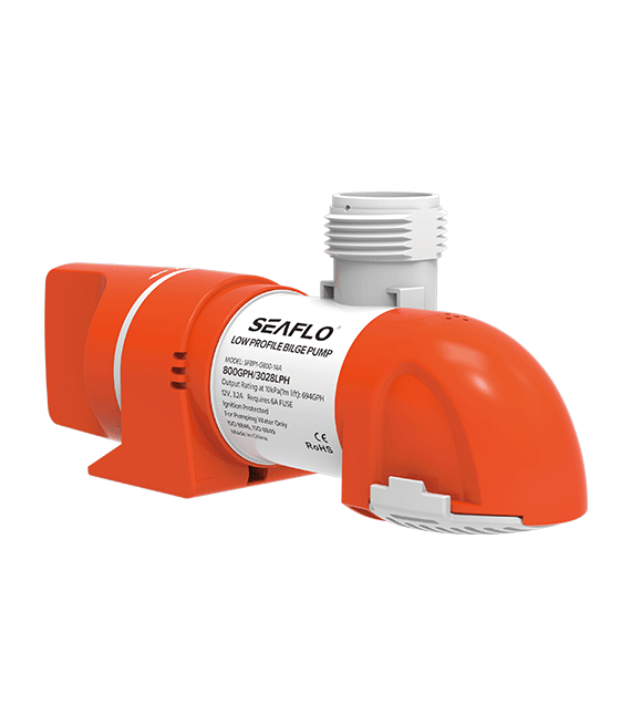 SEAFLO 1100GPH Bilge Pump Automatic Boat Marine Water Pump Low Profile 12V by salelink.co.nz