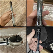 1/4″ Adjustable Torque Wrench 5–25 N·m with 3/8″ Adapter by Habicare