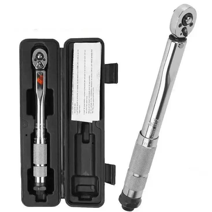 1/4″ Adjustable Torque Wrench 5–25 N·m with 3/8″ Adapter by Habicare