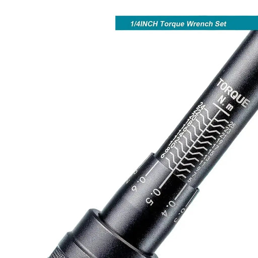 Habicare HBC 1/4″ Bike Torque Wrench Set (5–25 Nm) 1/4″ Bike Torque Wrench Set (5–25 Nm)