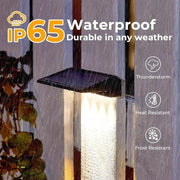 Waterproof Solar Wall Lights for Outdoor Home & Garden (1–4PCS) by Habicare