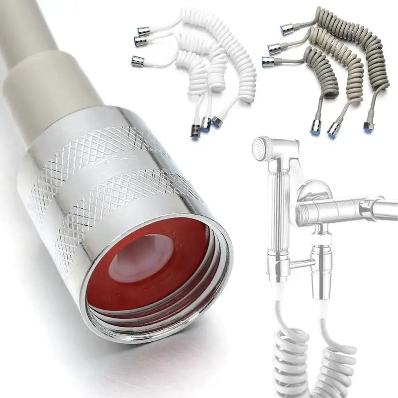 1.5–3m Anti-Twist Shower & Bidet Hose for Bathroom Plumbing (different colours and sizes available) by Habicare